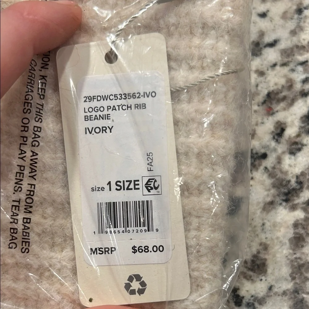 Favorite Daughter Beige Knit Beanie - Picture 2 of 4